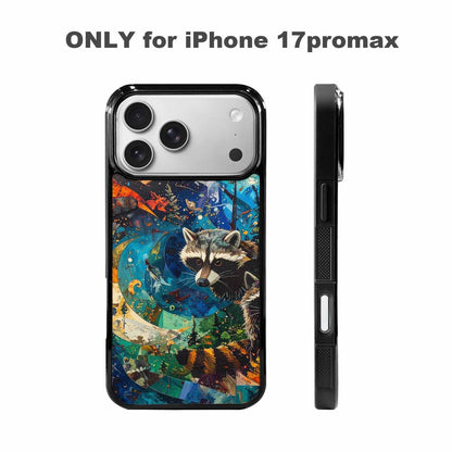 iPhone 17 Pro Max Case — Raccoon Bandit Raccoon Bandit Original Art, Custom Art Phone Cover