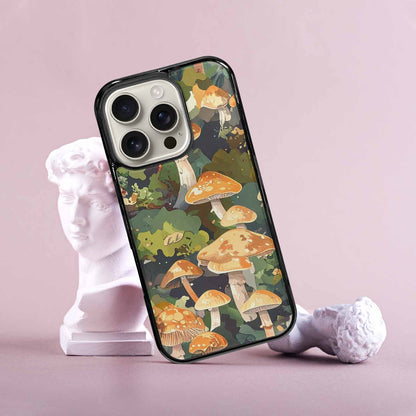 iPhone 16 Pro Case — Mushrooms Camomushrooms Patter 9y1, Personalized Phone Case