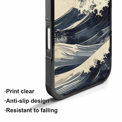 iPhone 17 Case — Vintage Americana Wave Retro Vintage, Custom Art Phone Cover