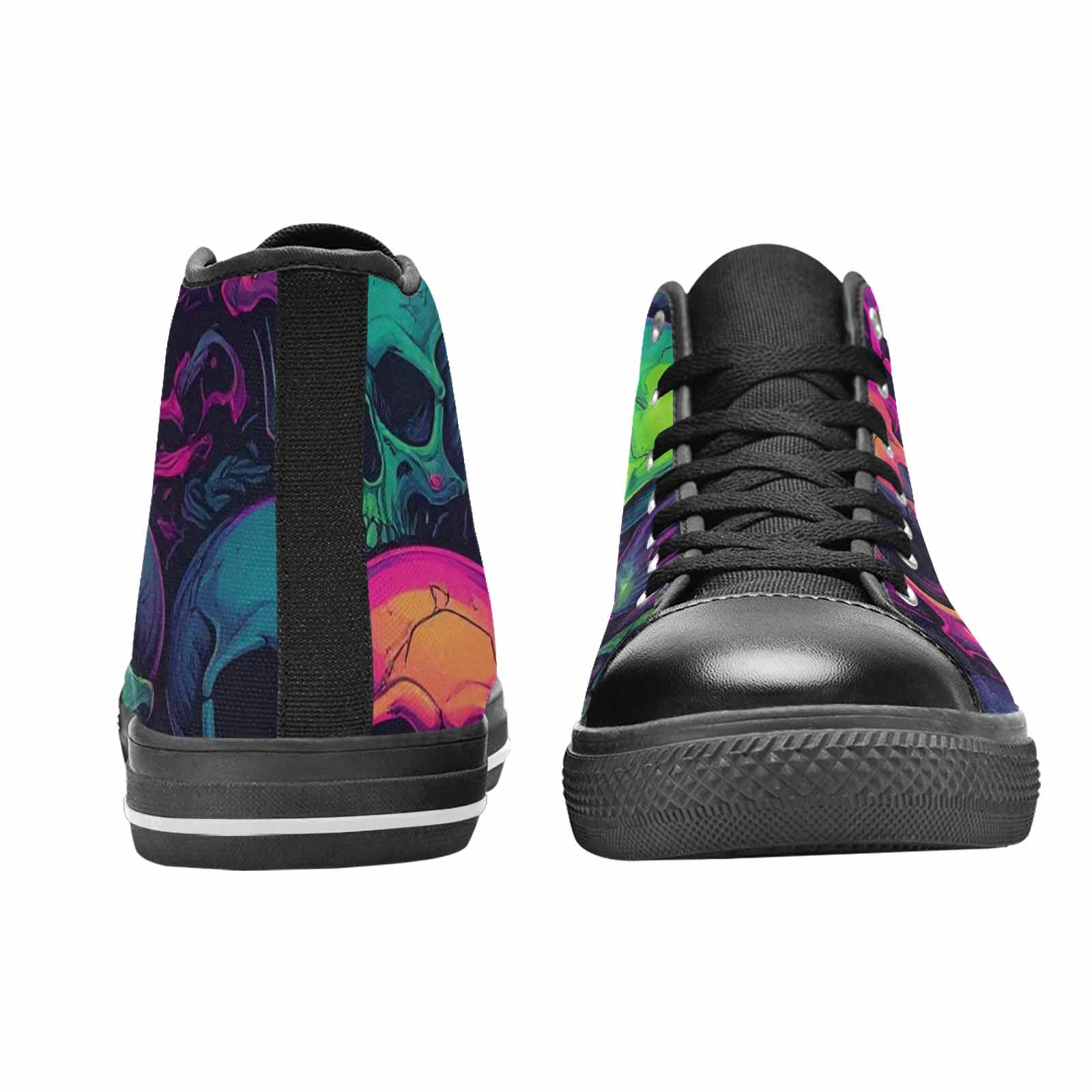 MEN'S Skulls - Neon High Top Canvas Dreamcore Shoes