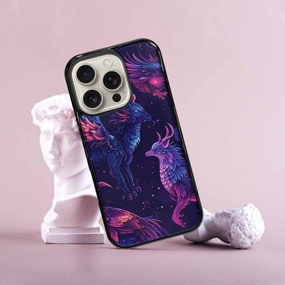 iPhone 16 Pro Case — Galactic Animal Burst, Custom Printed Phone Case