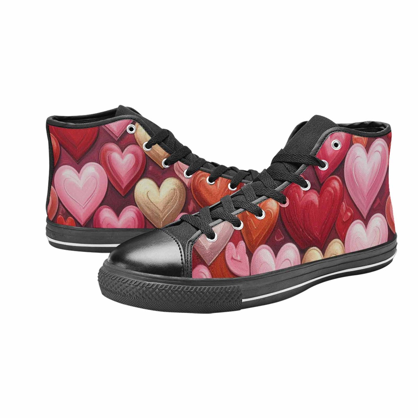 WOMEN'S No Words Or High Top Canvas Aesthetic Shoes