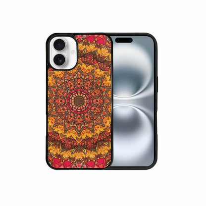 iPhone 16 Plus Case — Mandala Lions Custom, Custom Printed Phone Case