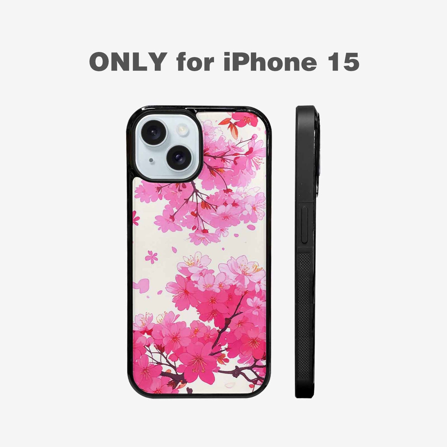iPhone 15 Case — Cherry Blossom Branch Cherry Blo 0t0, Personalized Phone Case
