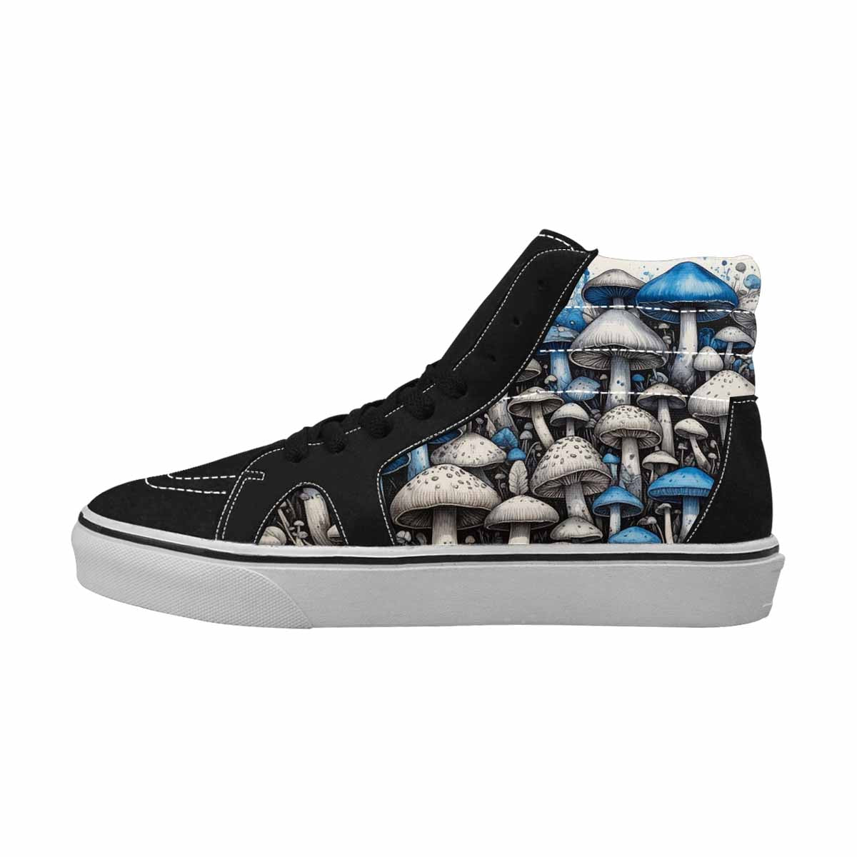 MEN'S Mushrooms (general) High Top Canvas Dreamcore Shoes