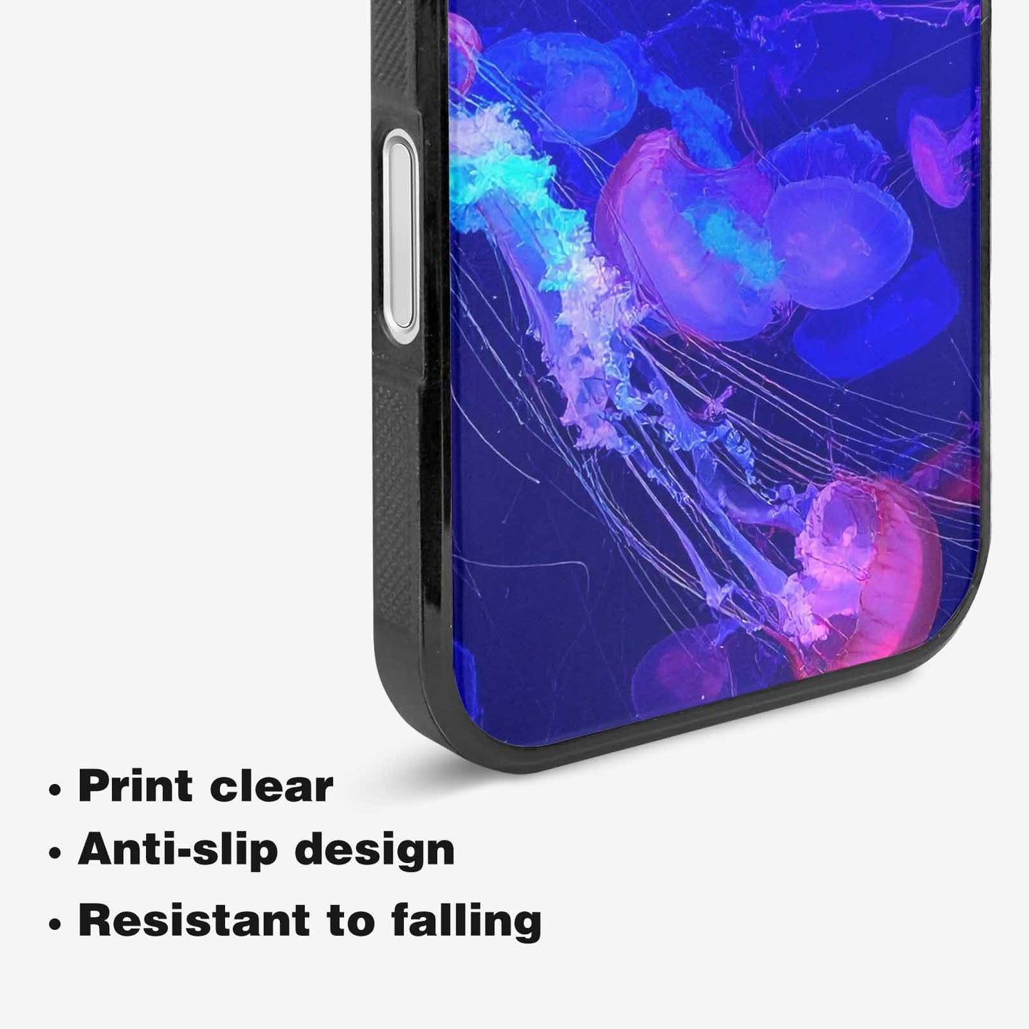 iPhone 16 Case — Jellyfish Glow Jellyfish Glow Pattern Hundreds, Original Design Phone Case
