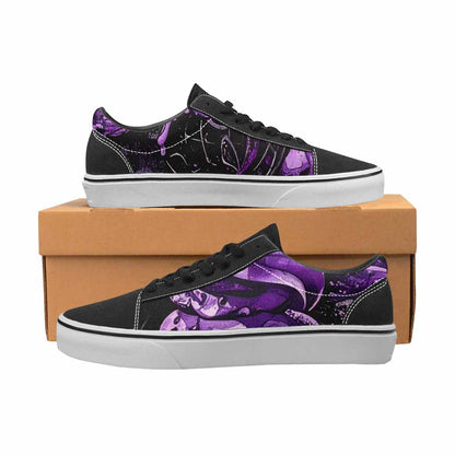WOMEN'S Ice Cream Motif Lace-Up Canvas Cottagecore Custom Sneakers