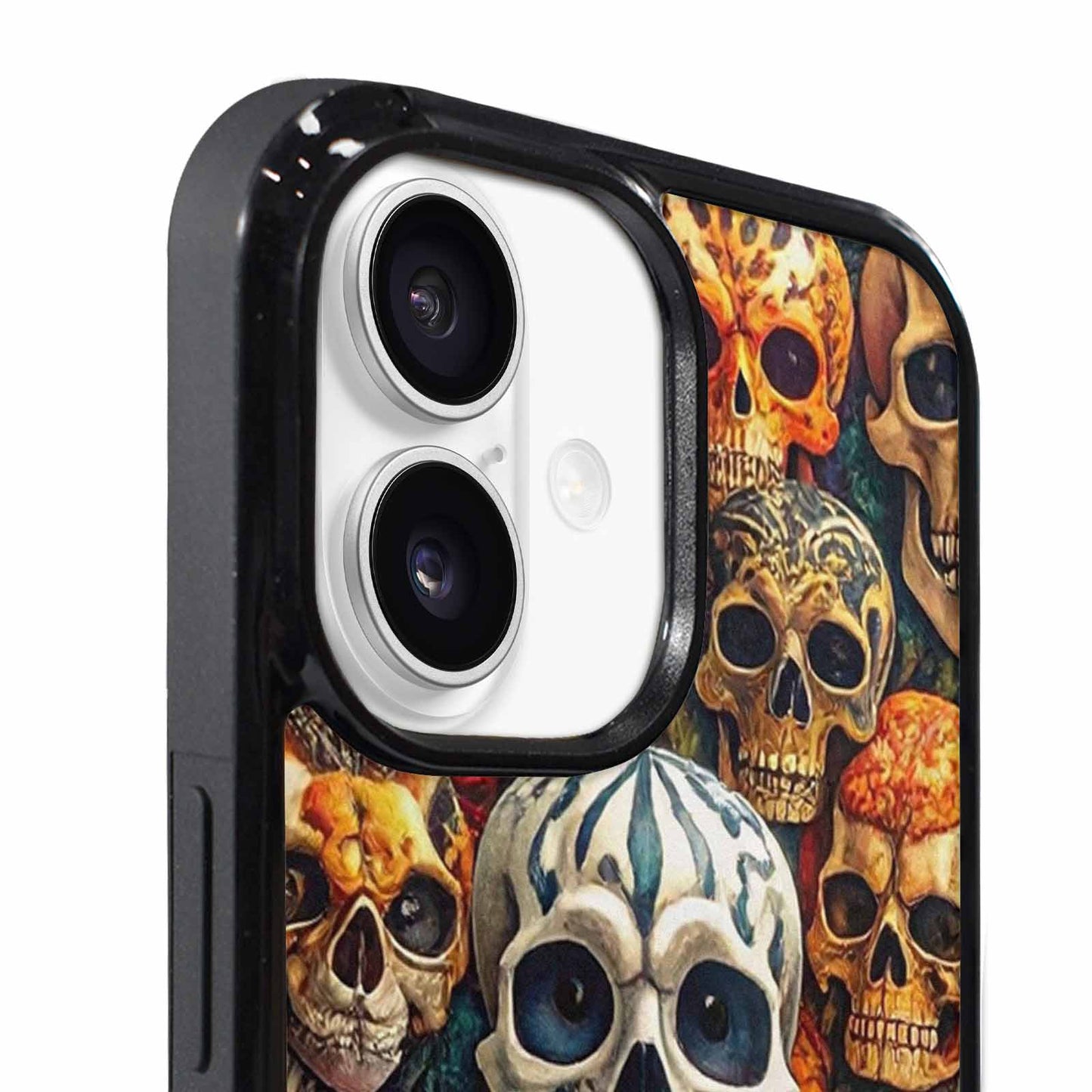 iPhone 17 Case — Skulls Animal Printskulls Patt Gothic Skulls, Original Design Phone Case