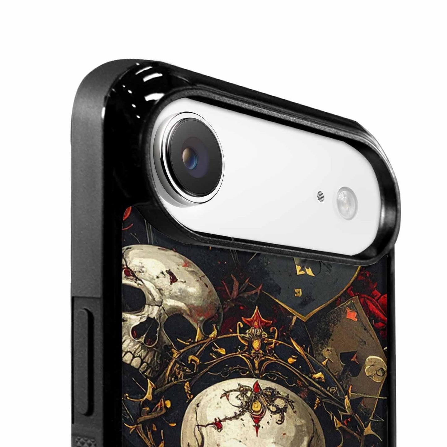 iPhone 17 Air Case — Skull Dark Art Gothic Print Gothic, Custom Printed Phone Case