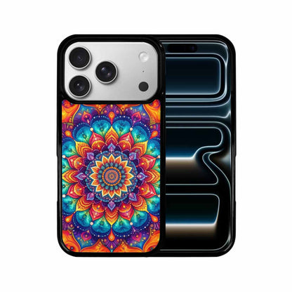 iPhone 17 Pro Case — Tie Dye Mandala Art Seamless Tie, Personalized Phone Case