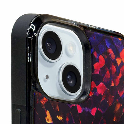 iPhone 15 Plus Case — Dark Snake Print, Custom Phone Case