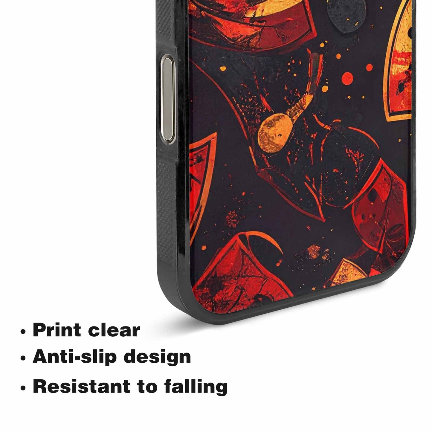 iPhone 16 Pro Max Case — Dice And Casino Pattern Seamless Repeat, Custom Print Case Cover