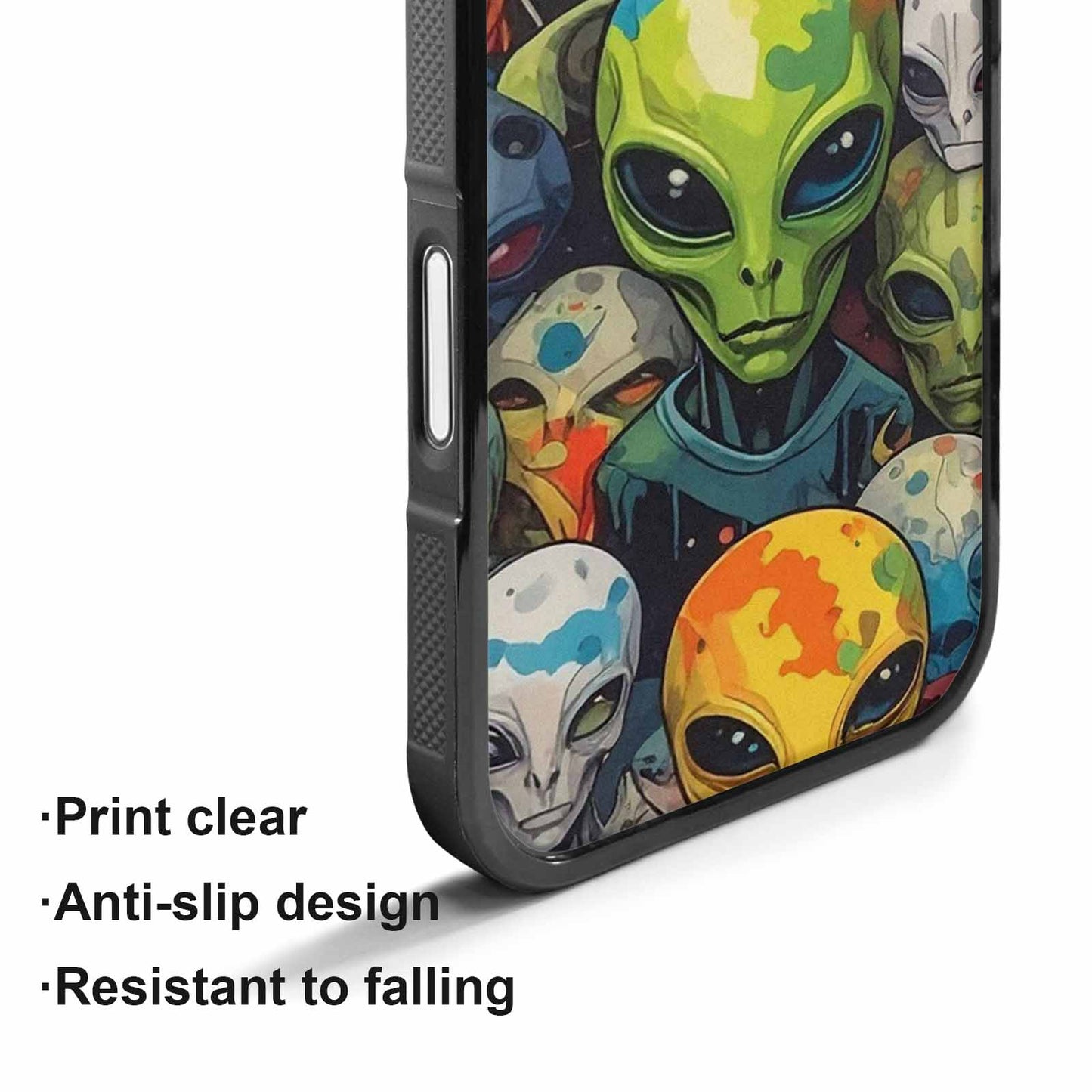 iPhone 17 Case — Aliens Camo Aliens Alien Scifi, Unique Phone Case Design