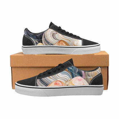 WOMEN'S Mushrooms Lace-Up Canvas Aesthetic Custom Shoes