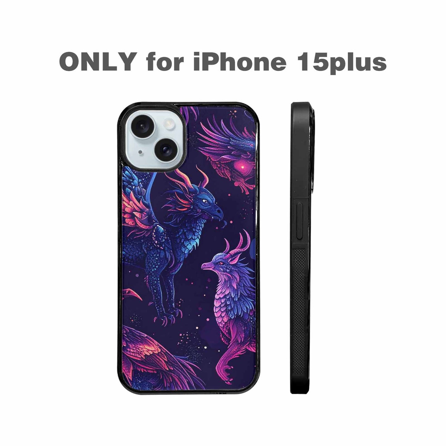 iPhone 15 Plus Case — Galactic Animal Burst, Custom Art Phone Cover