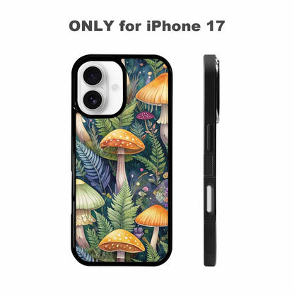 iPhone 17 Case — Mushrooms Botanicalmushrooms P Floral, Custom Art Phone Cover