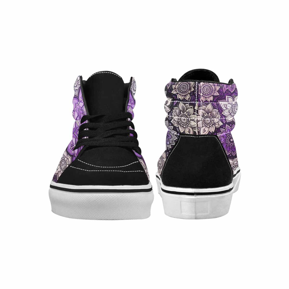 WOMEN'S Mandala High Top Canvas Grunge Shoes