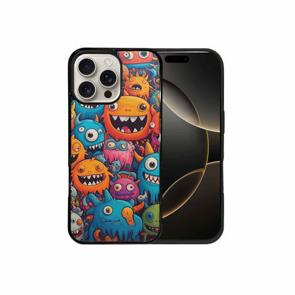 iPhone 16 Pro Max Case — Monsters General Cartoon Monst D4o, Customized Protective Case