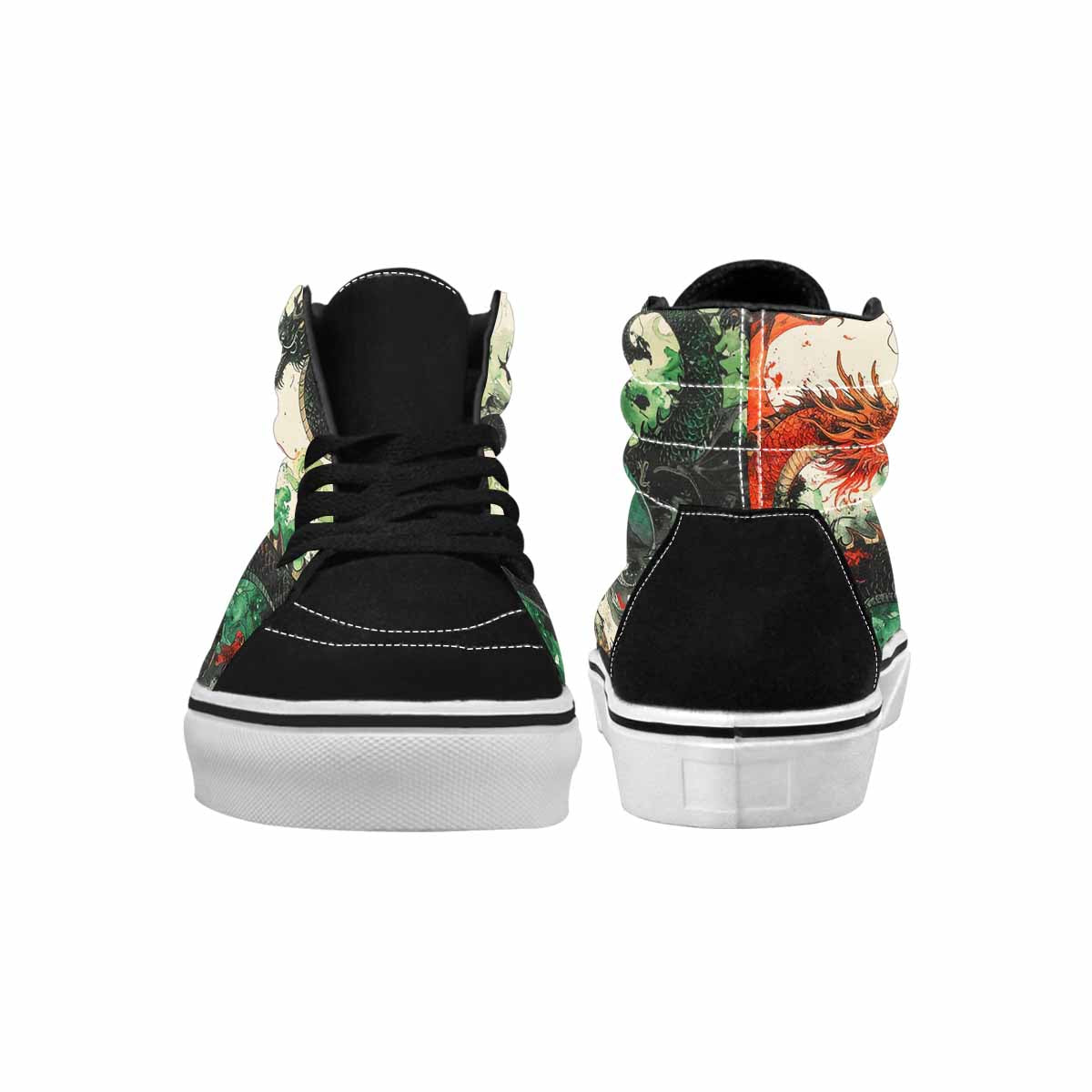 MEN'S Dragon Scale High Top Canvas Dreamcore Custom Shoes