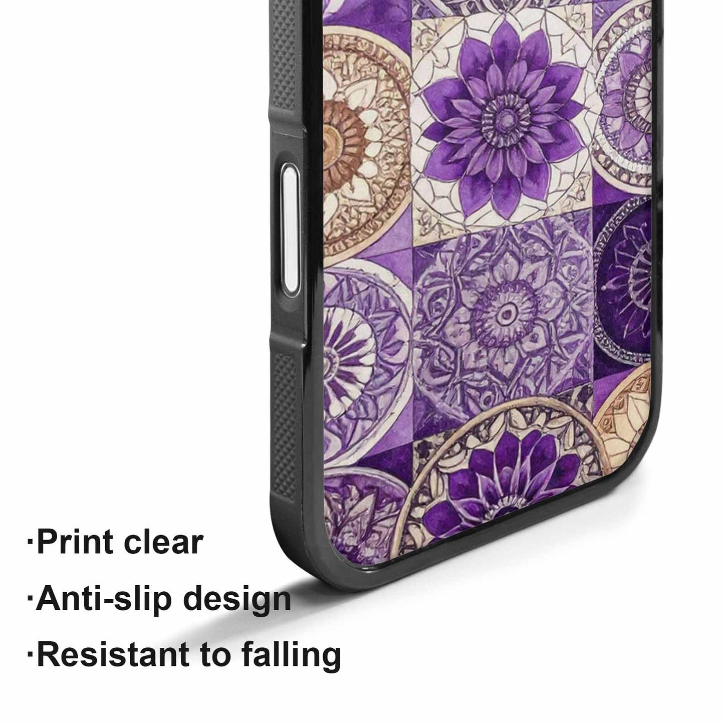 iPhone 17 Case — Small Mandala Pattern, Randomly Floral, Original Design Phone Case