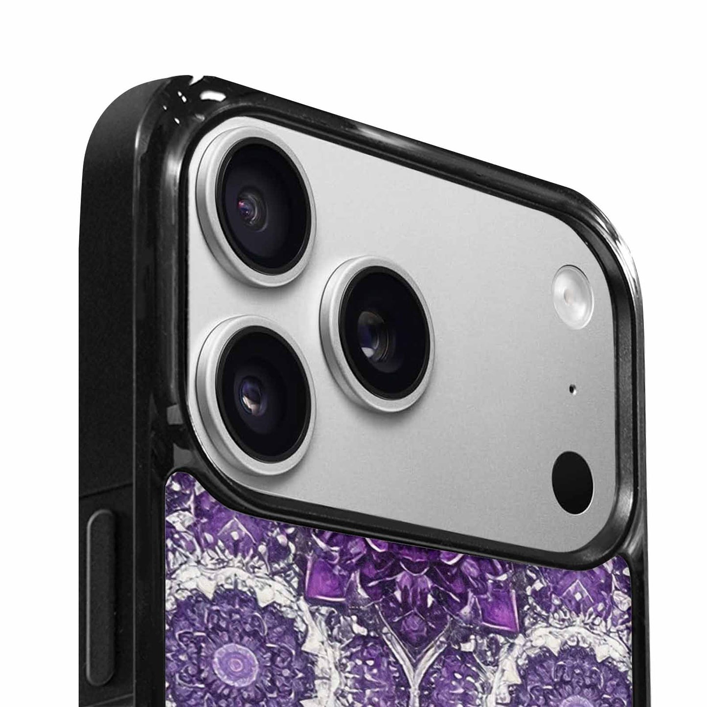 iPhone 17 Pro Max Case — Small Mandala Pattern, Randomly Floral, Unique Phone Case Design