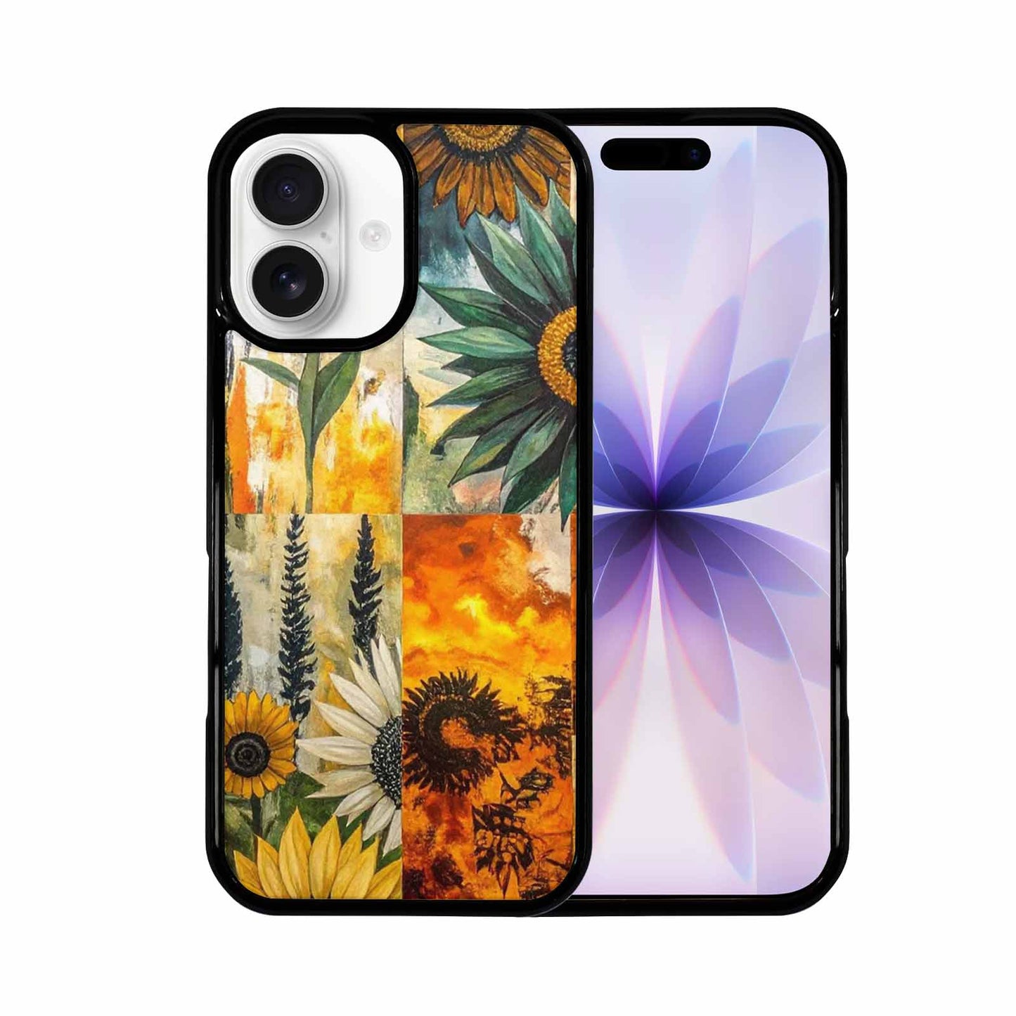 iPhone 17 Case — Blend Melt Them Together Floral, Custom Art Phone Cover