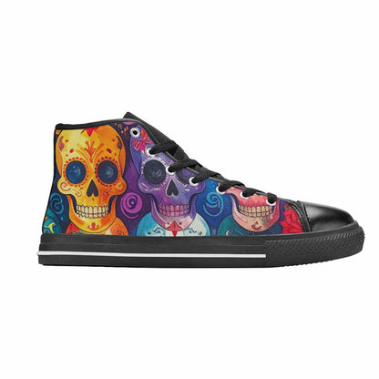 MEN'S Skull High Top Canvas Dreamcore Shoes