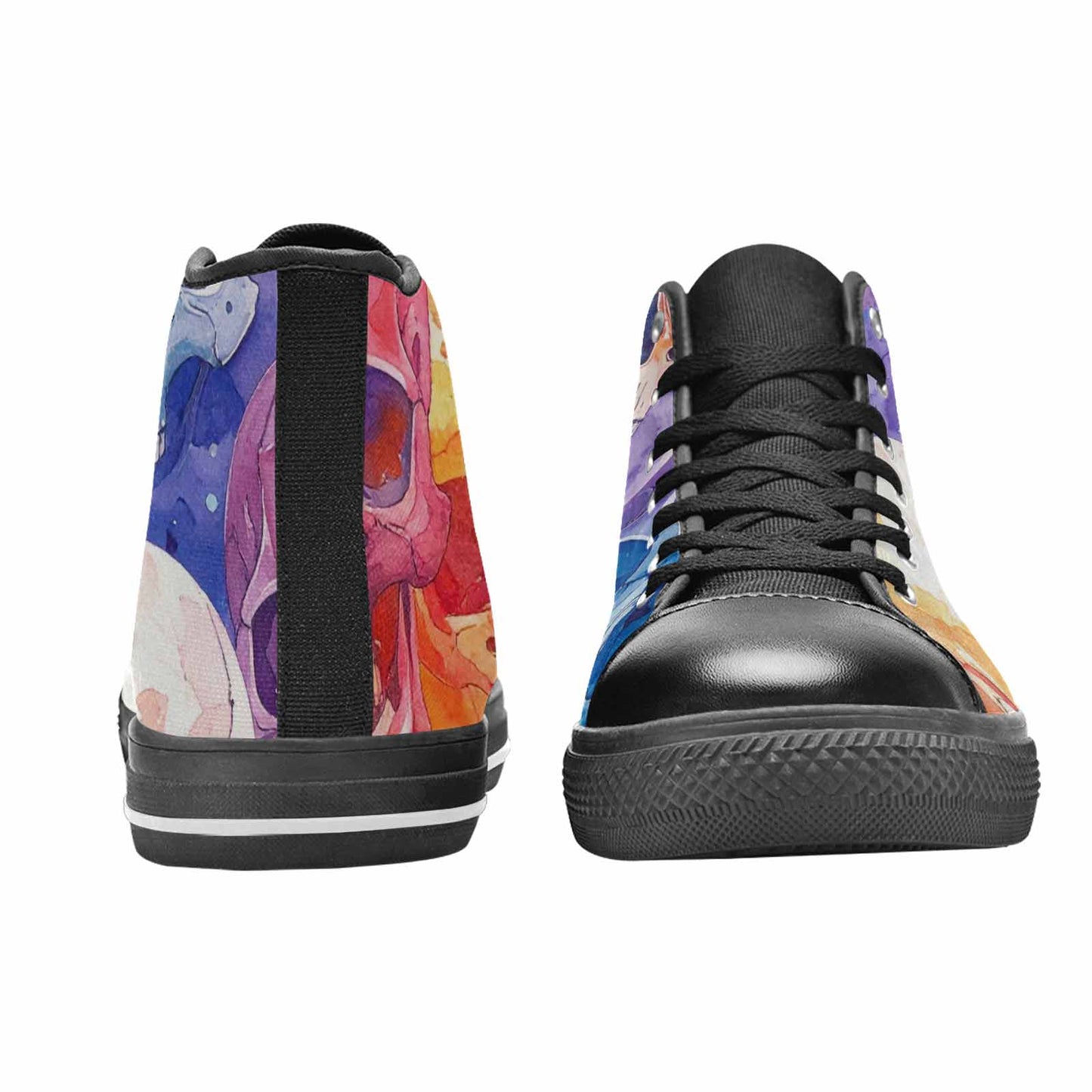 MEN'S Kulls - Watercolor High Top Canvas Aesthetic Shoes