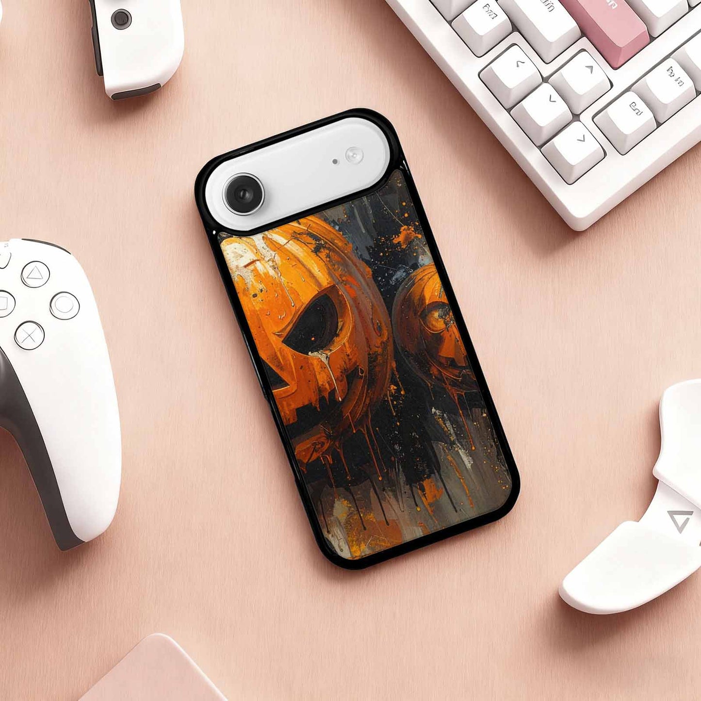 iPhone 17 Air Case — Seamless Tileable Pattern Of Overlapping Original, Customized Protective Case