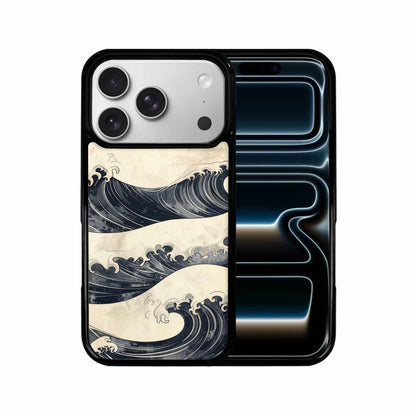 iPhone 17 Pro Case — Vintage Americana Wave Retro Vintage, Custom Designed Case Cover