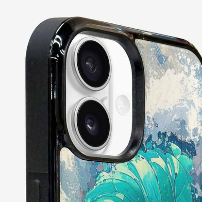 iPhone 16 Case — Wave Crest Splash Wave Crest Splash, Custom Art Phone Cover