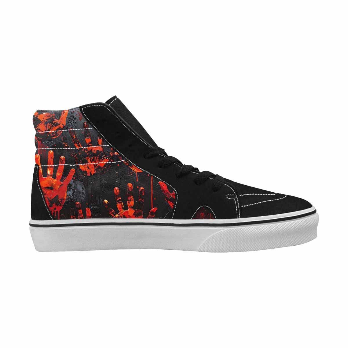 MEN'S Halloween Splatter Handprint 5 Ferion