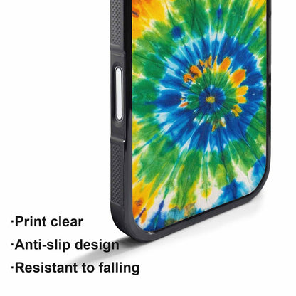 iPhone 17 Pro Case — Tie Dye Color Twist Custom Tie, Customized Protective Case