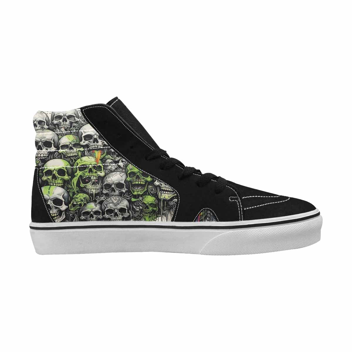 MEN'S Rainbow From Skull S High Top Canvas Dreamcore Custom Shoes