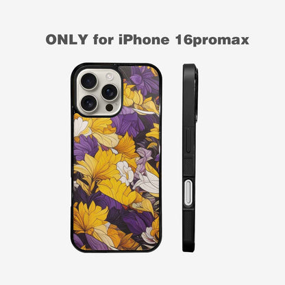 iPhone 16 Pro Max Case — Nonbinary Flag Color Theme Small Rainbow, Custom Made Phone Cover