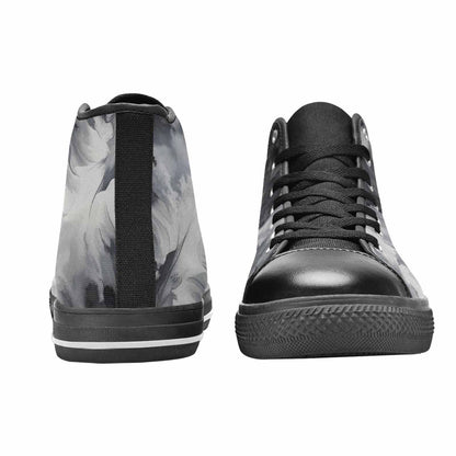 WOMEN'S Tie Dye - High Top Canvas Grunge Custom Sneakers