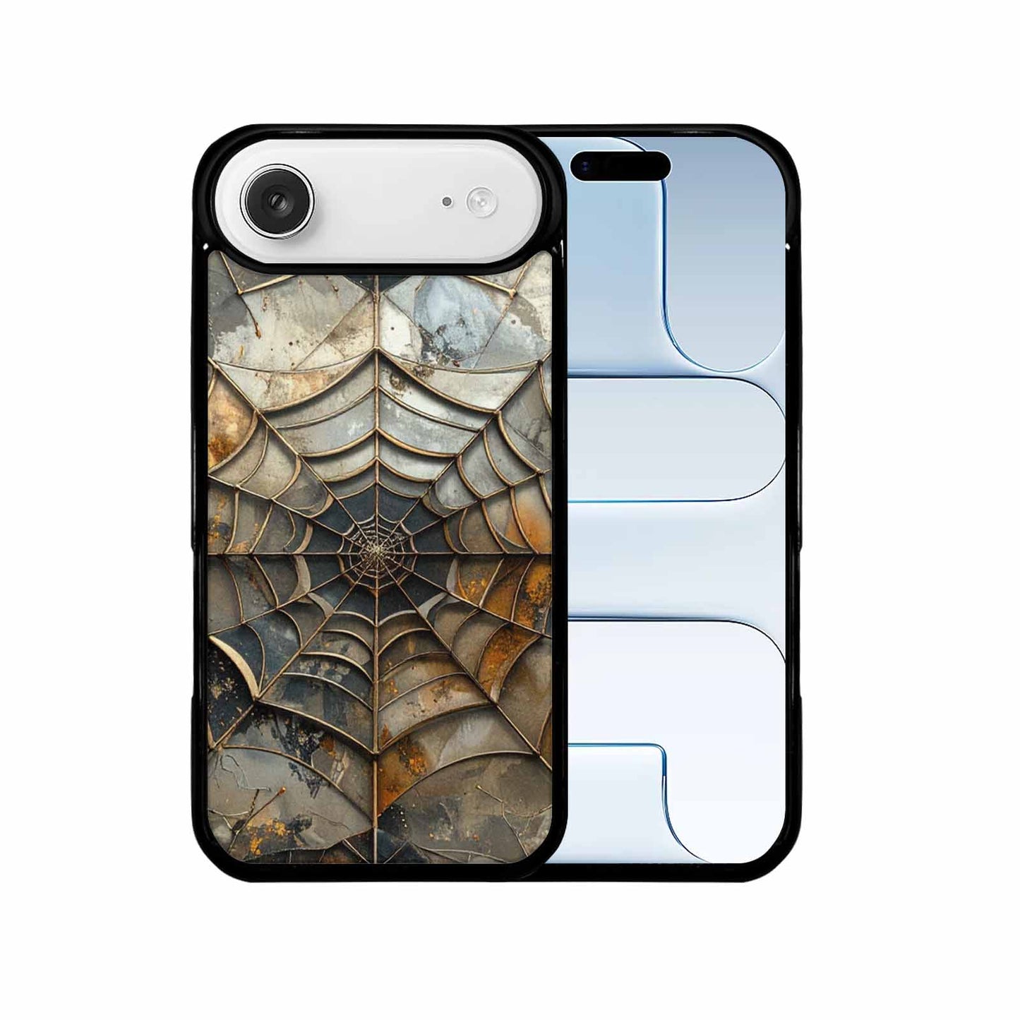 iPhone 17 Air Case — Foil Galaxy Art Spider Galaxy Space, Unique Phone Case Design