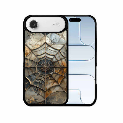 iPhone 17 Air Case — Foil Galaxy Art Spider Galaxy Space, Unique Phone Case Design