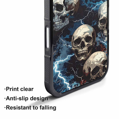 iPhone 17 Air Case — Skull Dark Art Gothic Print Gothic, Custom Phone Case