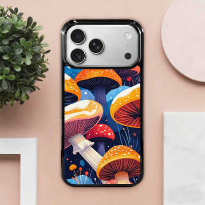 iPhone 17 Pro Max Case — Vivid Winter Mushroom Cartoon Cute, Unique Phone Case Design
