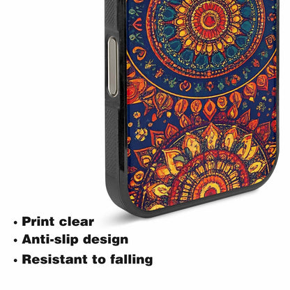 iPhone 16 Pro Case — Mandala Lions, Custom Made Phone Cover