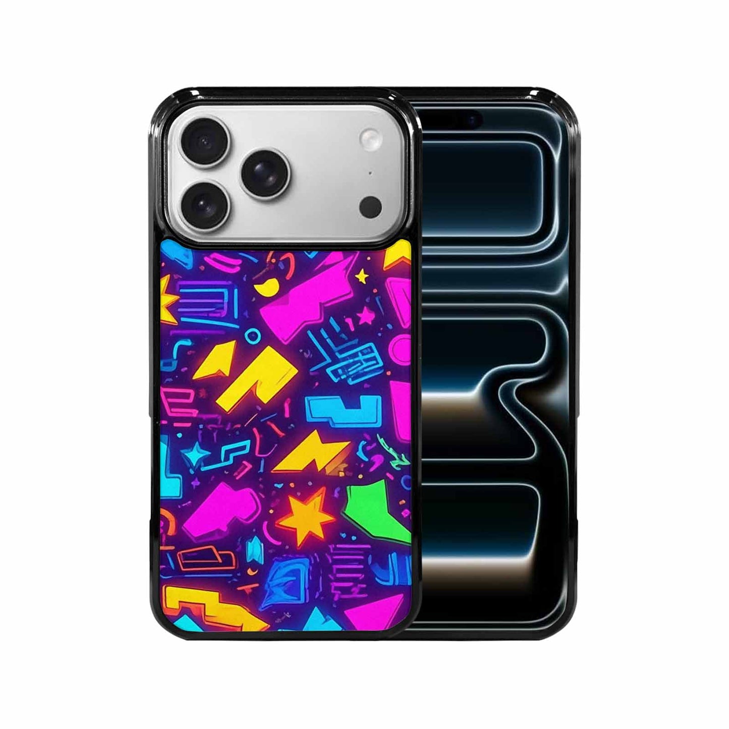 iPhone 17 Pro Max Case — Retro Motif Retro Motifs Retro Vintage, Custom Art Phone Cover