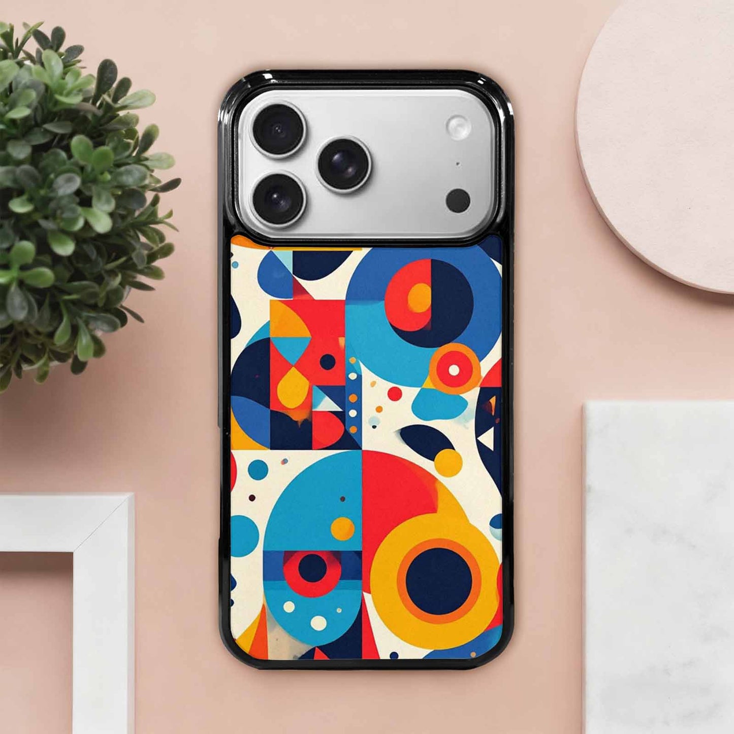 iPhone 17 Pro Max Case — Mod Cartoon Art Pattern Cartoon Cute, Customized Protective Case