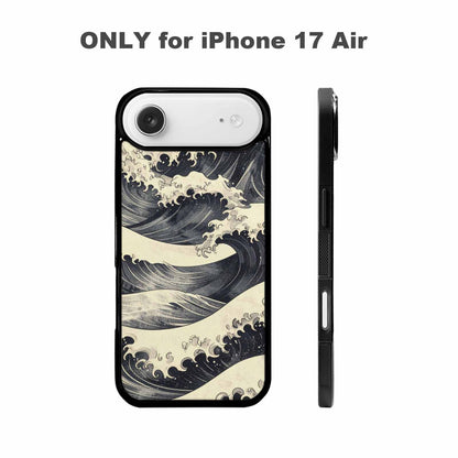 iPhone 17 Air Case — Vintage Americana Wave Retro Vintage, Custom Printed Phone Case