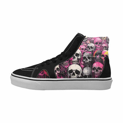 MEN'S Rainbow From Skull S High Top Canvas Dreamcore Shoes