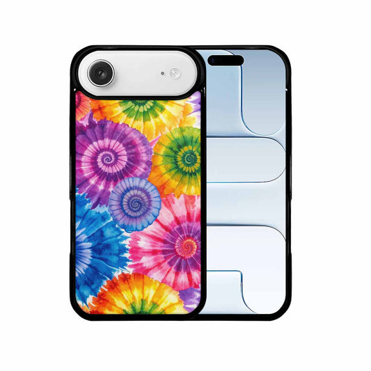 iPhone 17 Air Case — Small Tie Dye Swirl Pattern Tie, Custom Printed Phone Case