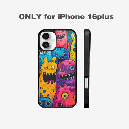 iPhone 16 Plus Case — Goofy Cartoon Monster, Custom Made Phone Cover