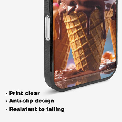 iPhone 16 Case — Extreme Close Up Shot Only Drippig, Custom Art Phone Cover