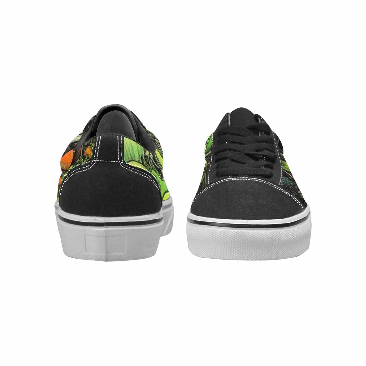 WOMEN'S Rainbow Drip Mushrooms Lace-Up Canvas Y2K Shoes
