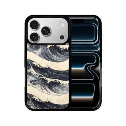 iPhone 17 Pro Case — Vintage Americana Wave Retro Vintage, Custom Made Phone Cover